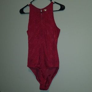 Red Bodysuit